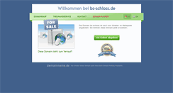 Desktop Screenshot of bs-schloss.de